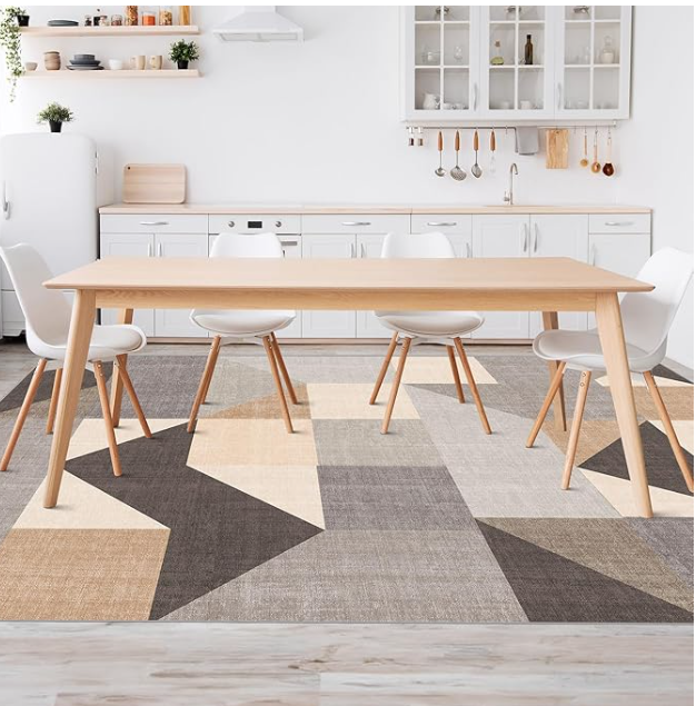 HOMFINE Washable Area Rug
