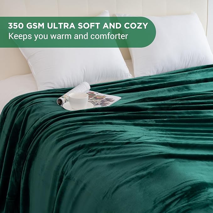 HOMFINE Super Big Fleece Blanket