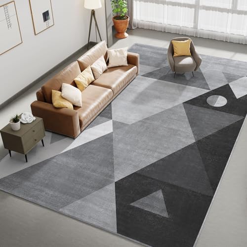 HOMFINE Washable Modern Area Rug
