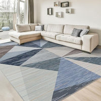 HOMFINE Washable Modern Area Rug
